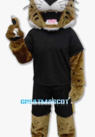 University Boomer The Bobcat Mascot Costume