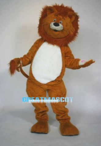 Lovely Ryan Lion Mascot Costume 