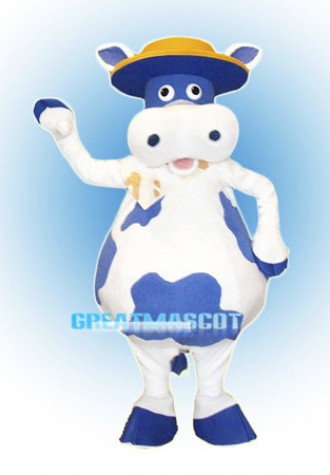Dee Corporate  Mascot Costume For Dairy Mart