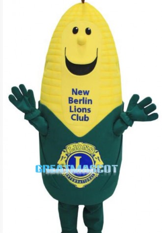 New Berlin Lions Club Corn Roast Lightweight Mascot Costume For Adult