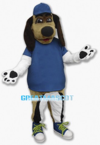 Sport Dog Mascot Adult Costume 