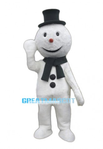 Snowman Gentleman Mascot Costume