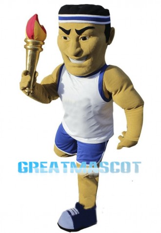 Power Olympic Torchbearer Mascot Costume