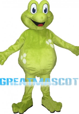 Lovely Frog Mascot Adult Costume