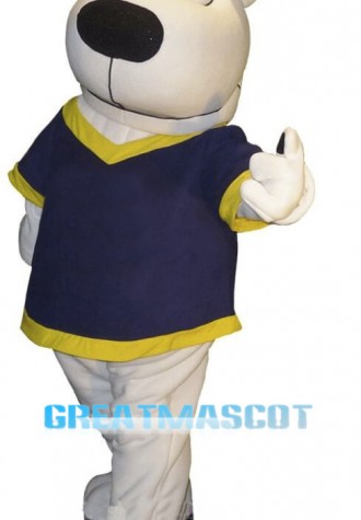 Impatient Bernard Bear Mascot Costume