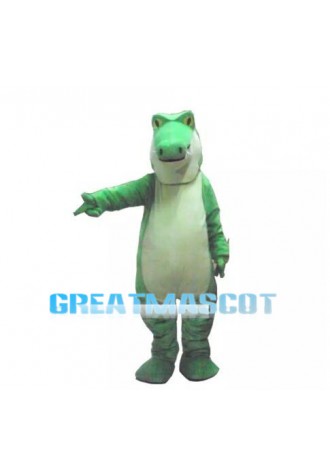Lightweight Green Alligator Mascot Costume