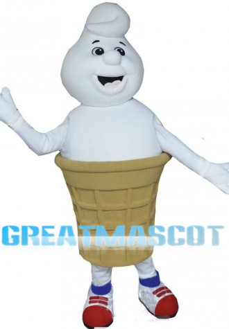 Cartoon Ice Cream Cone Lightweight Mascot Costume 
