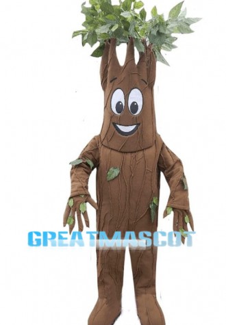 Cartoon Big Tree Mascot Adult Costume 