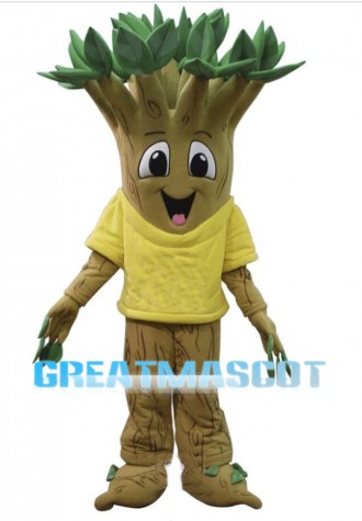 Cartoon Tree Baby Mascot Adult Costume 