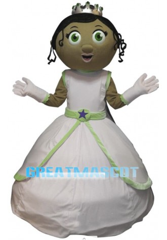 Sweet Princess Pea Mascot Costume 