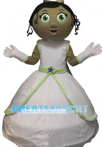 Sweet Princess Pea Mascot Costume 