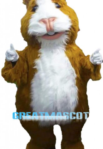 Long Fur Hamster Mascot Costume 