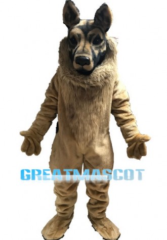 German Shepherd Dog Mascot Costume 