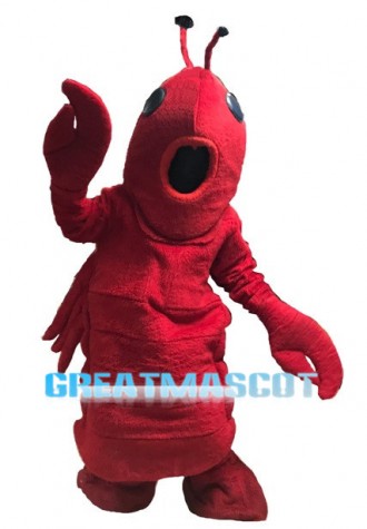 2nd Version Of The Lobster Mascot Adult Costume