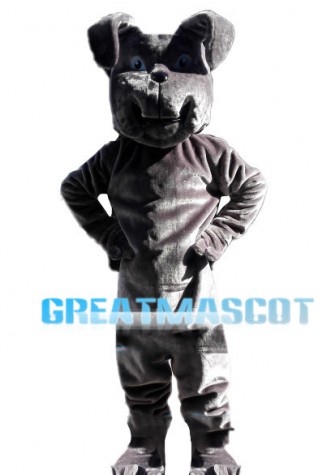 Adult Simple-minded Dog Mascot Costume