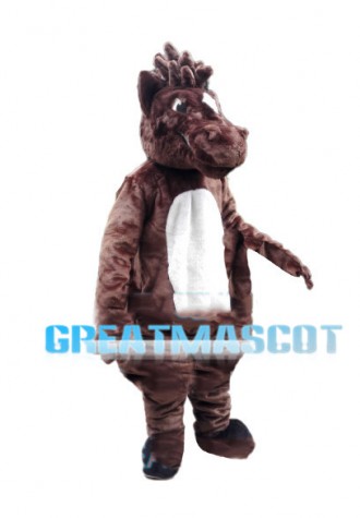 Sturdy Brown Horse Mascot Costume