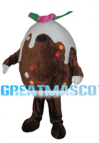 Ice Cream Chocolate Bean Mascot Costume