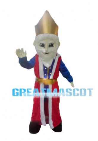 Sociable Old King Mascot Costume