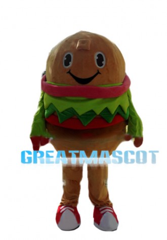 Vegetable Chicken Burger Mascot Costume