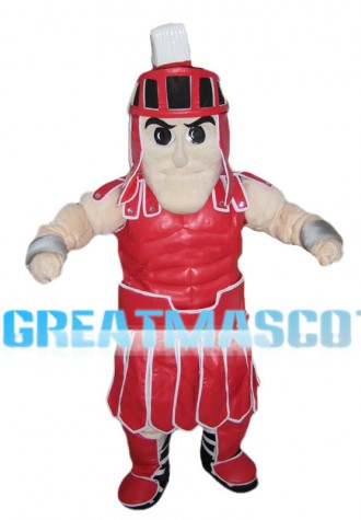 Powerful Warrior Mascot Costume
