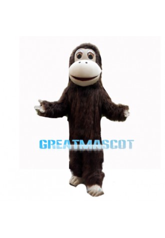 Witty Flexible Gorilla Mascot Costume