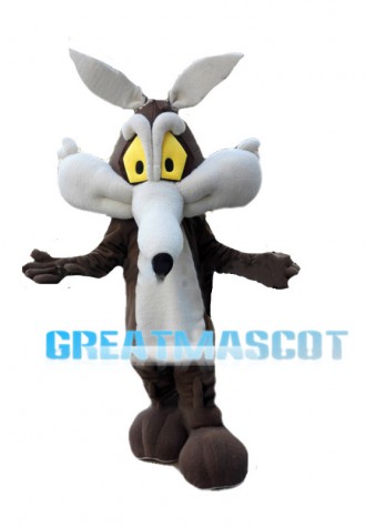 Greedy Wolf With Long Nose Mascot Costume