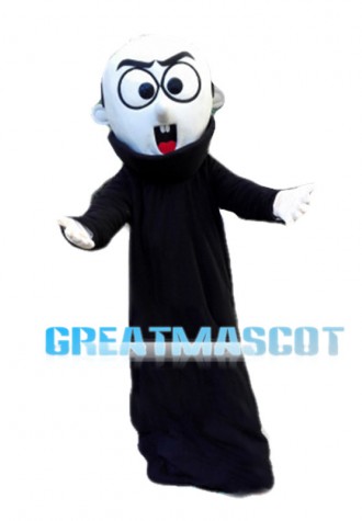 Old Christian Pastor Mascot Costume