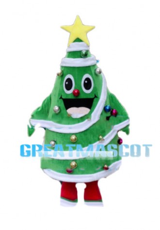 Hanging Decorated Christmas Tree Mascot Costume