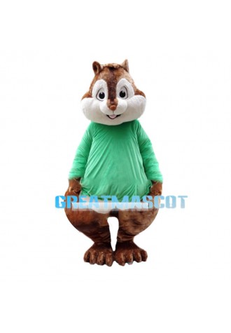 Naughty Fascinating Chipmunks Mascot Costume