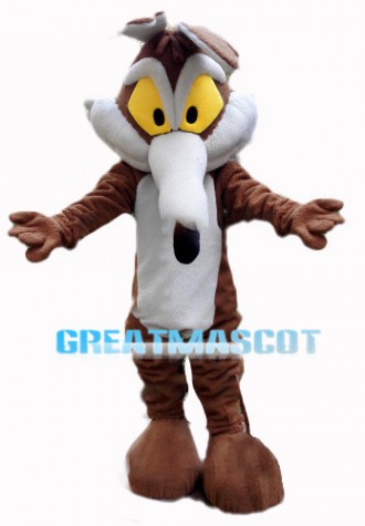 Long Nose Spoiled Wolf Mascot Costume