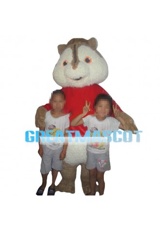 Gross Soft Chipmunk Mascot Costume