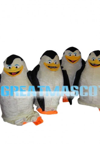 Penguin Family Mascot Costume