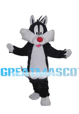 Silly Cat Sylvester Mascot Costume