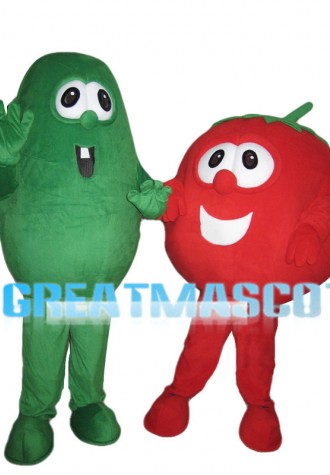 Colorful Bell Pepper Mascot Costume