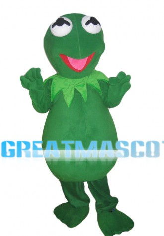 Merry Frog Mascot Costume