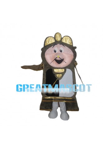 Old Vintage Wall Clock Mascot Costume