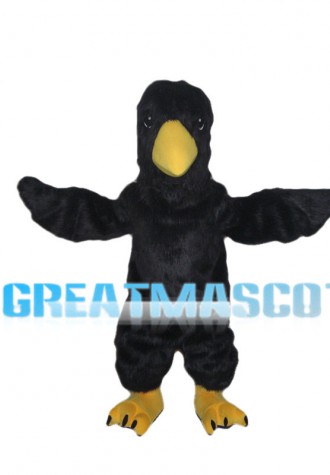 Whole Black Crow Mascot Costume