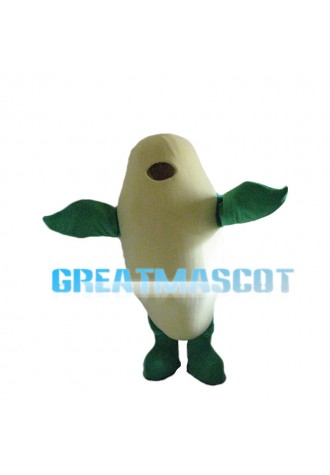 Yellow Cantaloupe Mascot Costume