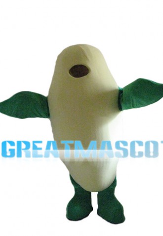 Yellow Cantaloupe Mascot Costume