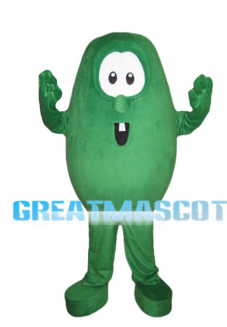 Cartoon Green Pea Mascot Costume