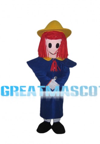 Priest Scarecrow Mascot Costume