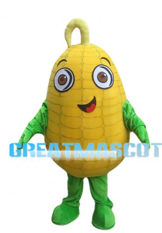Plump Ripe Corn Mascot Costume