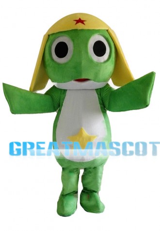 Baby Frog With Star On Belly Mascot Costume