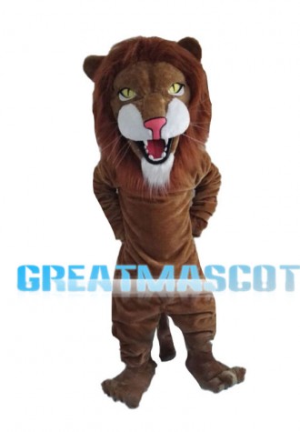 Majestic Hale Lion Mascot Costume
