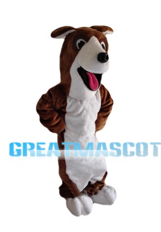 Roguish Akimbo Dog Mascot Costume