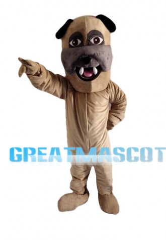 Tricksy Stupid Bulldog Mascot Costume