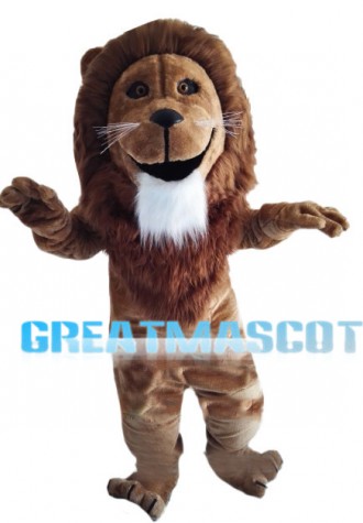 Happy Dancing Lion Mascot Costume