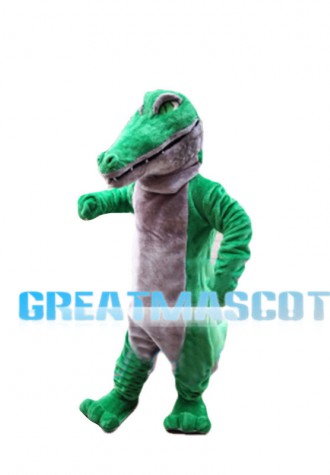 Green Eyes Crocodile Mascot Costume