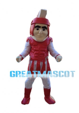 Honest Red Soilder Mascot Costume
