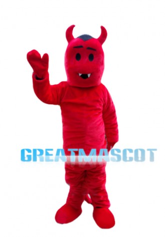 Ridiculous Red Devil Mascot Costume